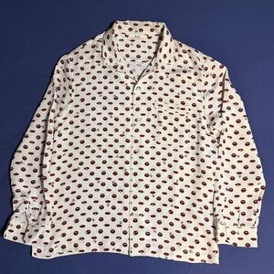 Bally lips print silk shirt